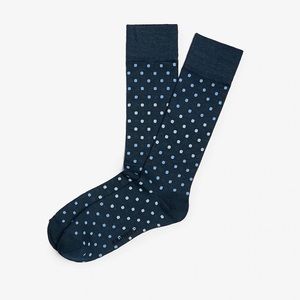 NWT Express Ombre Polka Dot Dress Socks